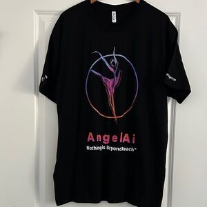 Black Angelai Graphic T-Shirt